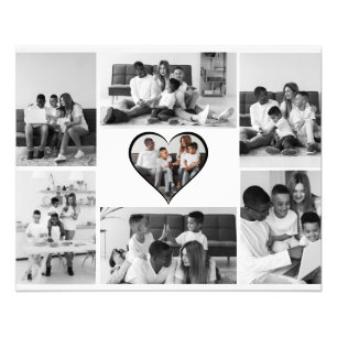 Collage de fotos negro y blanco 7