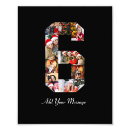 Collage de fotos negro y blanco número 6