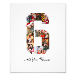 Collage de fotos negro y blanco número 6