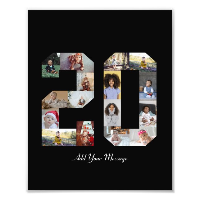 Collage de fotos Número 20 (Frente)