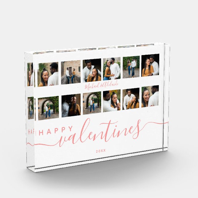 Collage de fotos Personalizado moderno Día de San  (Izquierda)