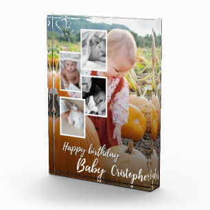 Collage de fotos personalizado Nacimiento