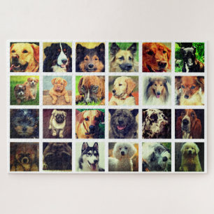 Collage de fotos Puzzle De Perros