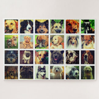 Collage de fotos Rompecabezas De Perros