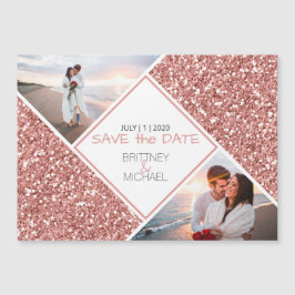 Collage de fotos Rosa Purpurina Gold