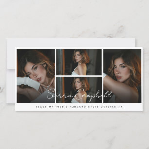 Collage de fotos Superposición Mini Invitación de 