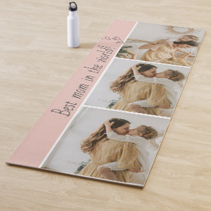 Collage de fotos Yoga Mat - La mejor mamá del mund