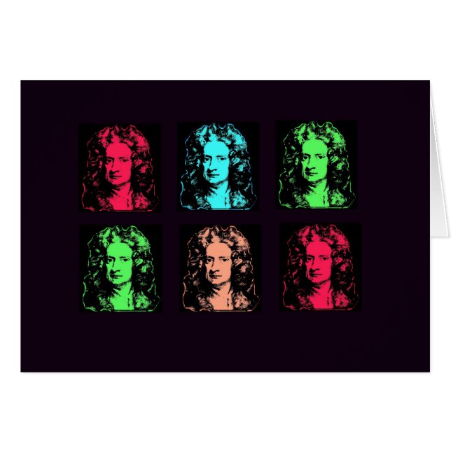Collage de Isaac Newton (Anverso (Horizontal))