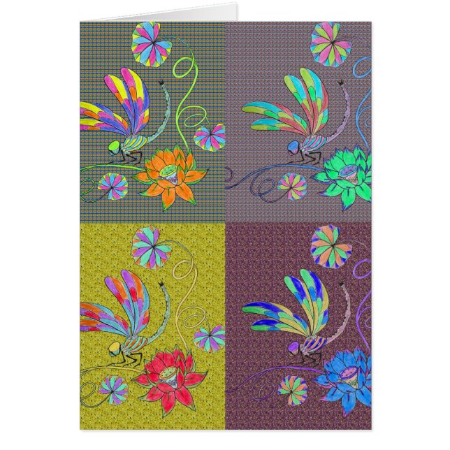 Collage de la libélula (Frente)