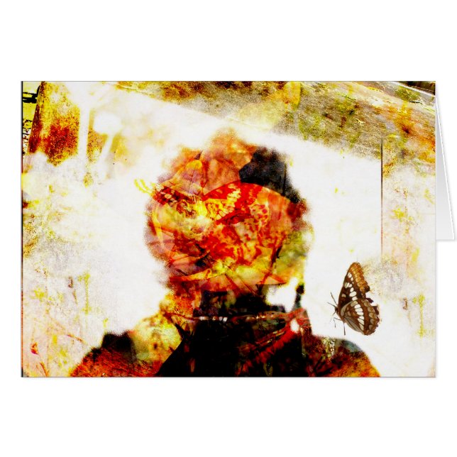 Collage de la mariposa en la sombra (Anverso (Horizontal))