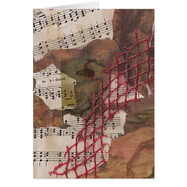 Collage de Lady Mixed Media (Frente)