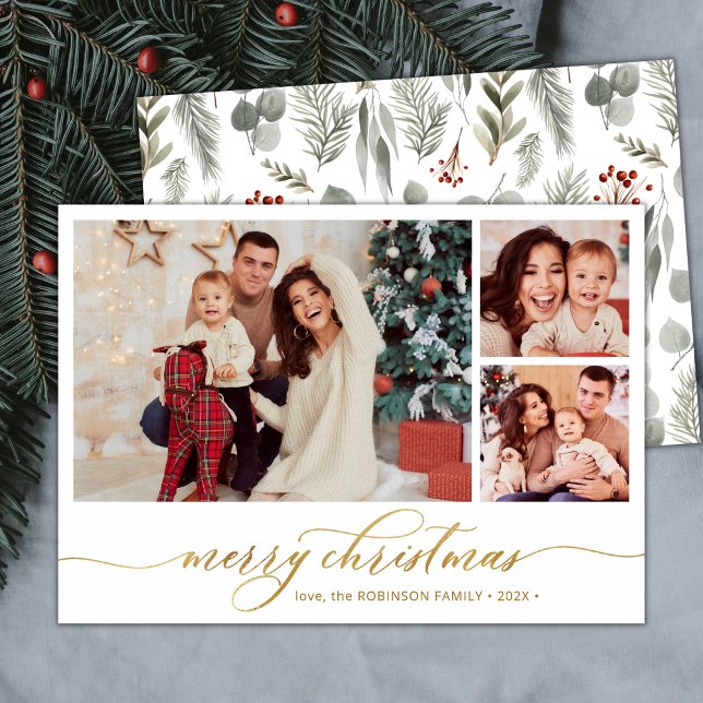 Collage de Navidad de Fotos Botánicas de Guión Mod (Subido por el creador)