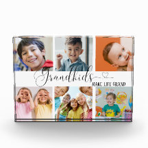 Collage De Nietos Para Bloques De Fotografía De Re