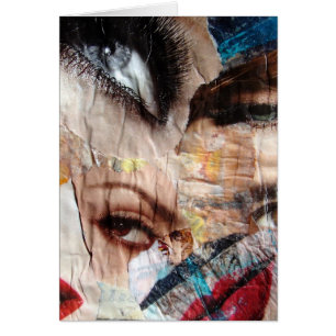 Collage de ojos y labios, todas las ocasiones salu