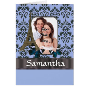 Collage de París por Blue damask