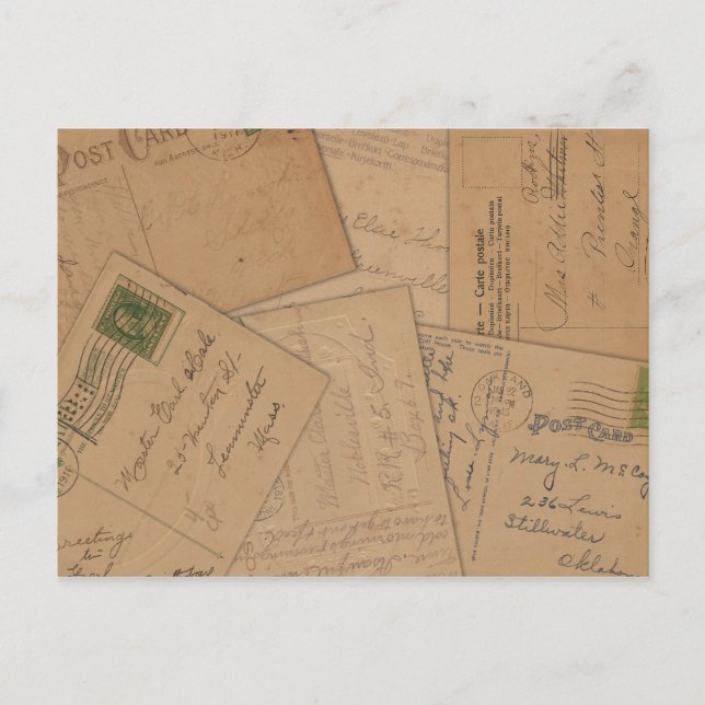 Collage de postales vintage (Anverso)