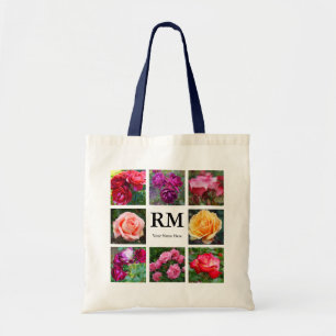 Collage de rosas #1 Bolsa de Tote