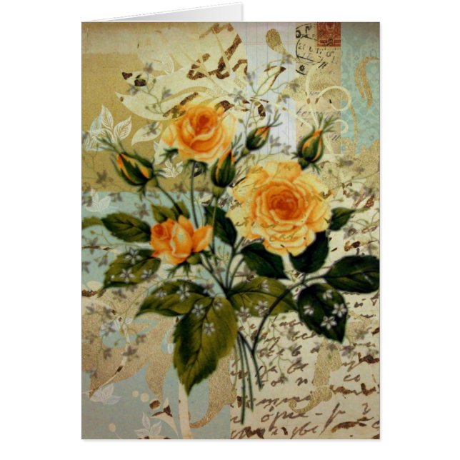 Collage de Rosas de época (Frente)