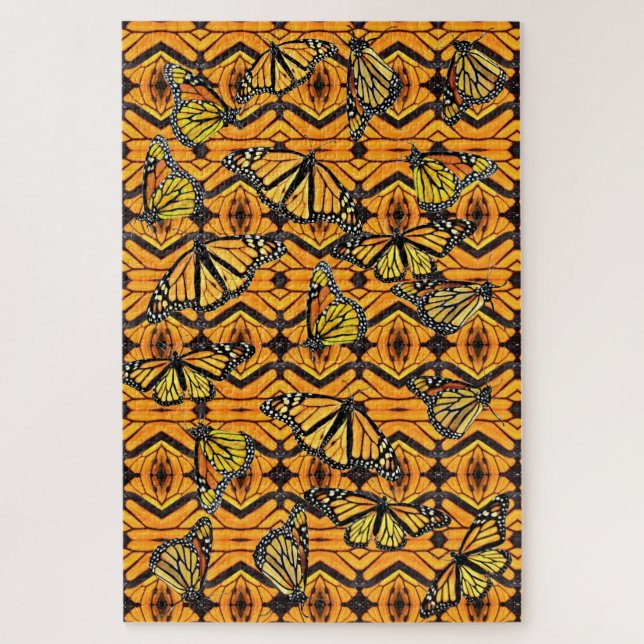 Collage del monarca del rompecabezas (Vertical)