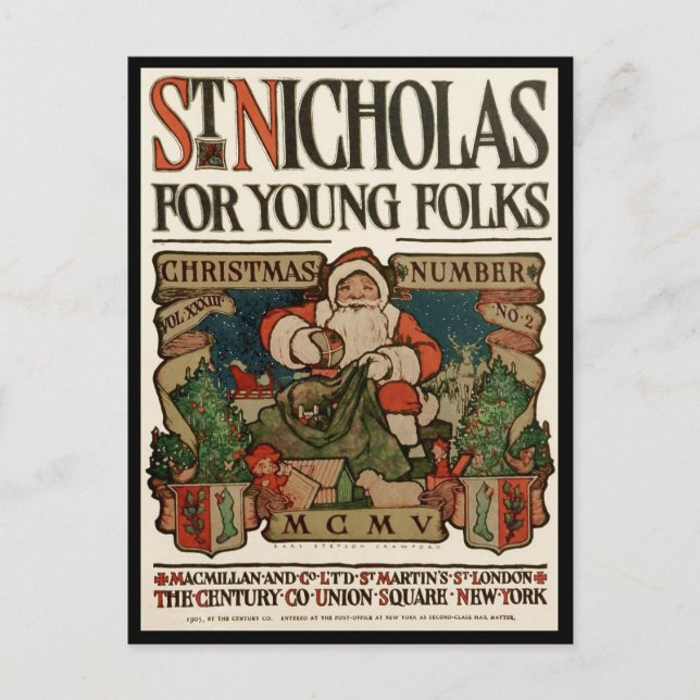 COLLAGE DEL NAVIDAD DE SAN NICOLÁS DEL VIEJO MUNDO (Anverso)