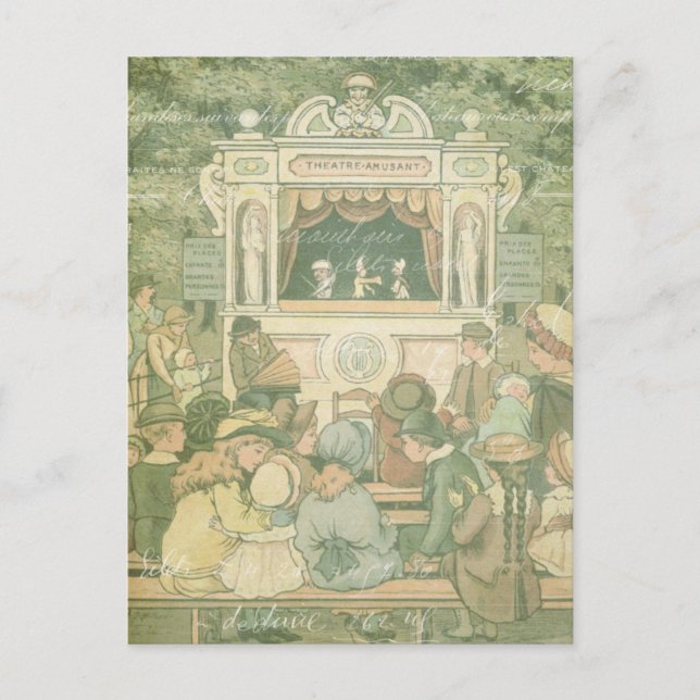 Collage del programa de títeres de libros de cuent (Anverso)