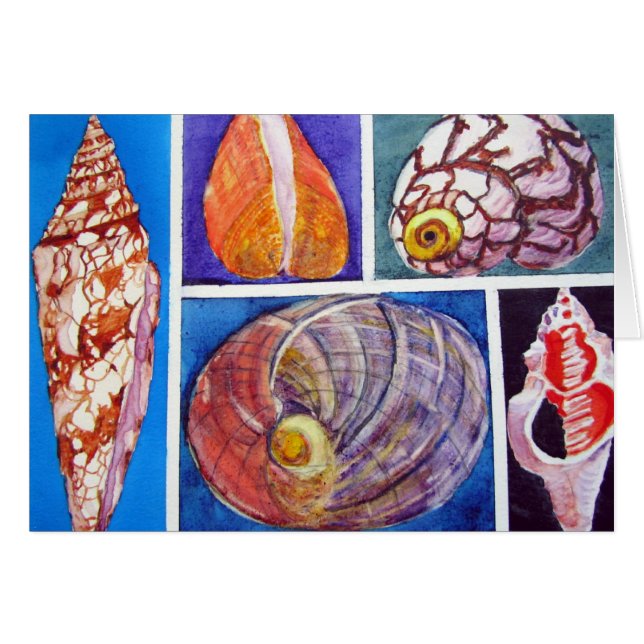 Collage del Seashell (Anverso (Horizontal))