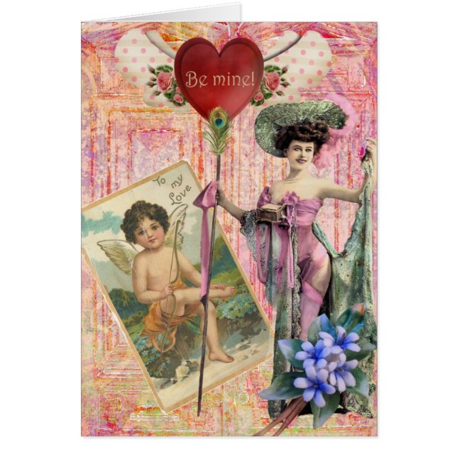 Collage digital Be Mine (Frente)