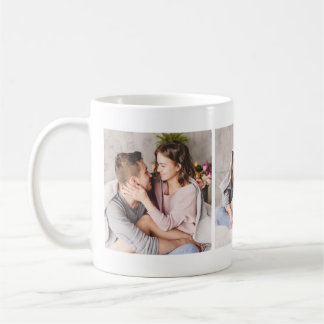Collage elegante de fotos - Taza con foto