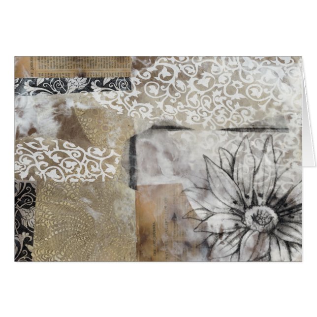 Collage Fleur II (Anverso (Horizontal))