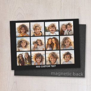 Collage fotográfico en Instagram con imán negro