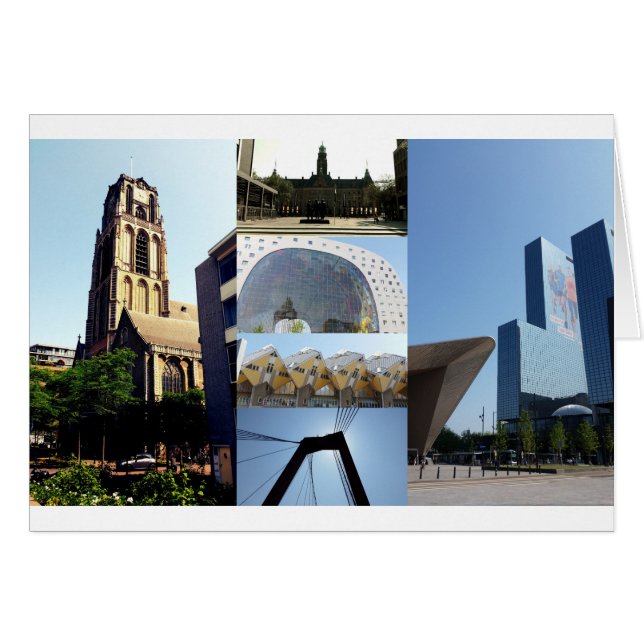 Collage fotográfico Rotterdam 1 (Anverso (Horizontal))