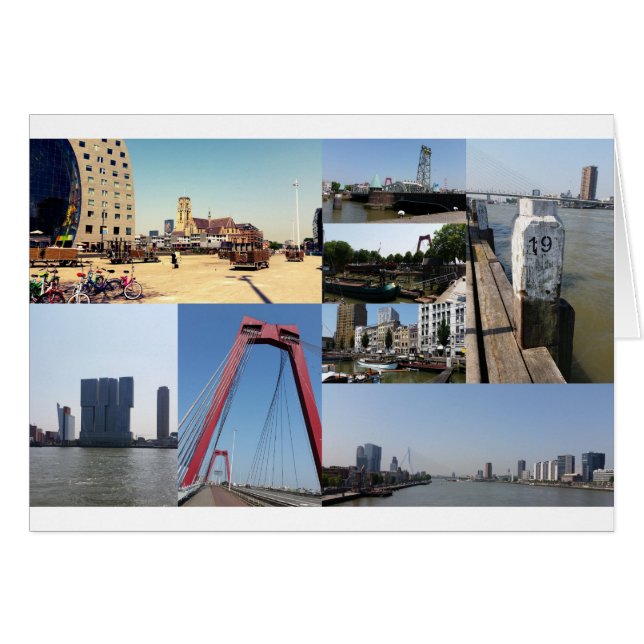Collage fotográfico Rotterdam 2 (Anverso (Horizontal))