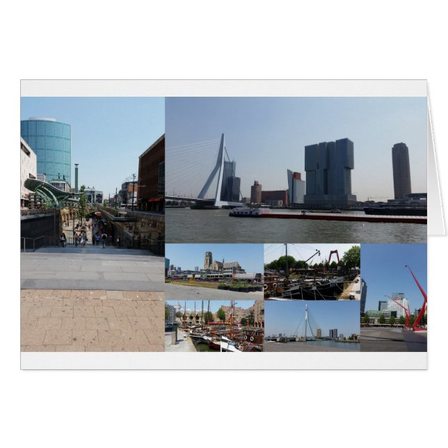 Collage fotográfico Rotterdam 3 (Anverso (Horizontal))