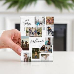 Collage Keepsake de la galería de fotos de Año en