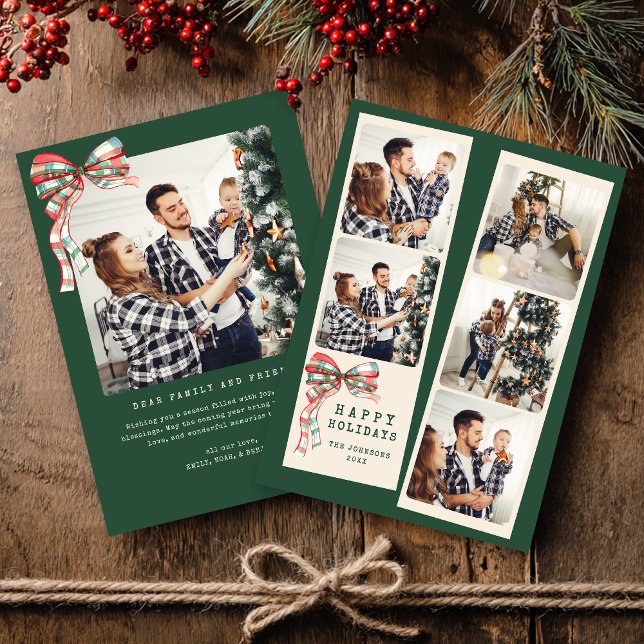 Collage moderno de 5 fotos Feliz Navidad (Subido por el creador)