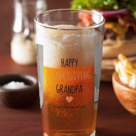 Collage moderno foto Feliz abuelo de Acción de Gra