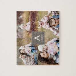 Collage Personalizado inicial rompecabezas de foto