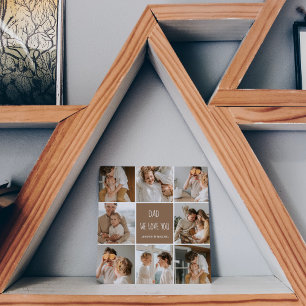 Collage Photo Dad We Love Happy Fathers Day