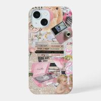 Collage Preppy, estuche Trendy Summer Collage Phon