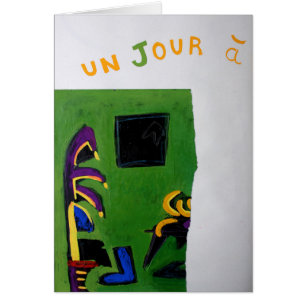 Collages Bruyants Artist's Book Green Room Card