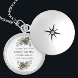 Collar Con Colgante Gracias por criar al hombre de mis sueños Regalo<br><div class="desc">Gracias por criar al hombre de mis sueños diciendo que en un collar de plata o collar de cestas es el regalo perfecto para darle a tu futura madre en la ley o en la suegra. Ella lo valorará. El regalo perfecto para la Madre del Groom en tu día de...</div>
