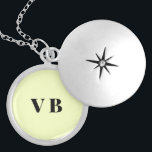 Collar Con Colgante personalizado de color negro de color negro y pers<br><div class="desc">diseño de plantilla de personalizar</div>