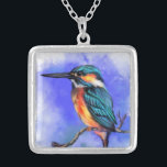 Collar de aves de Kingfisher<br><div class="desc">Hermosos collares de aves de Kingfisher - Diseño de pintura MIGNED</div>