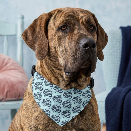 Collar de bandana para mascotas Good Vibes
