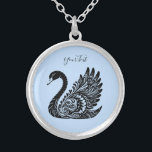 Collar de cisne negro decorativo<br><div class="desc">Hermoso collar de cisne negro decorativo</div>