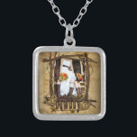 collar de fotos de bodas de cowboy del país occide<br><div class="desc">collar fotográfico de vintage boda del país occidental de vaqueros</div>