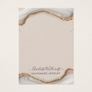 Collar de ganancia de Geode rosado de Rubor Agate