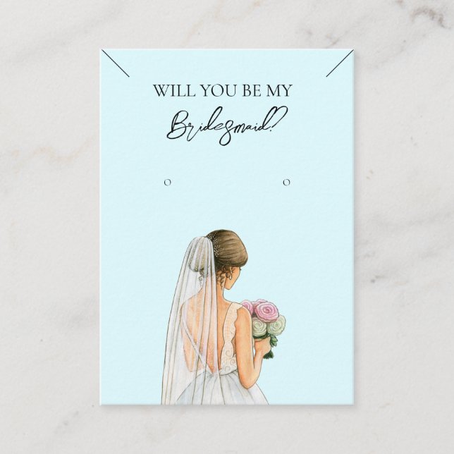 Collar de la dama de honor y tarjeta de visualizac (Anverso)