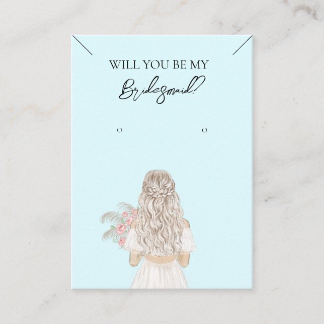 Collar de la dama de honor y tarjeta de visualizac (Anverso)