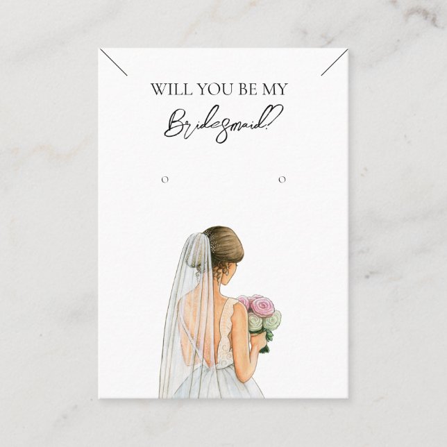 Collar de la dama de honor y tarjeta de visualizac (Anverso)